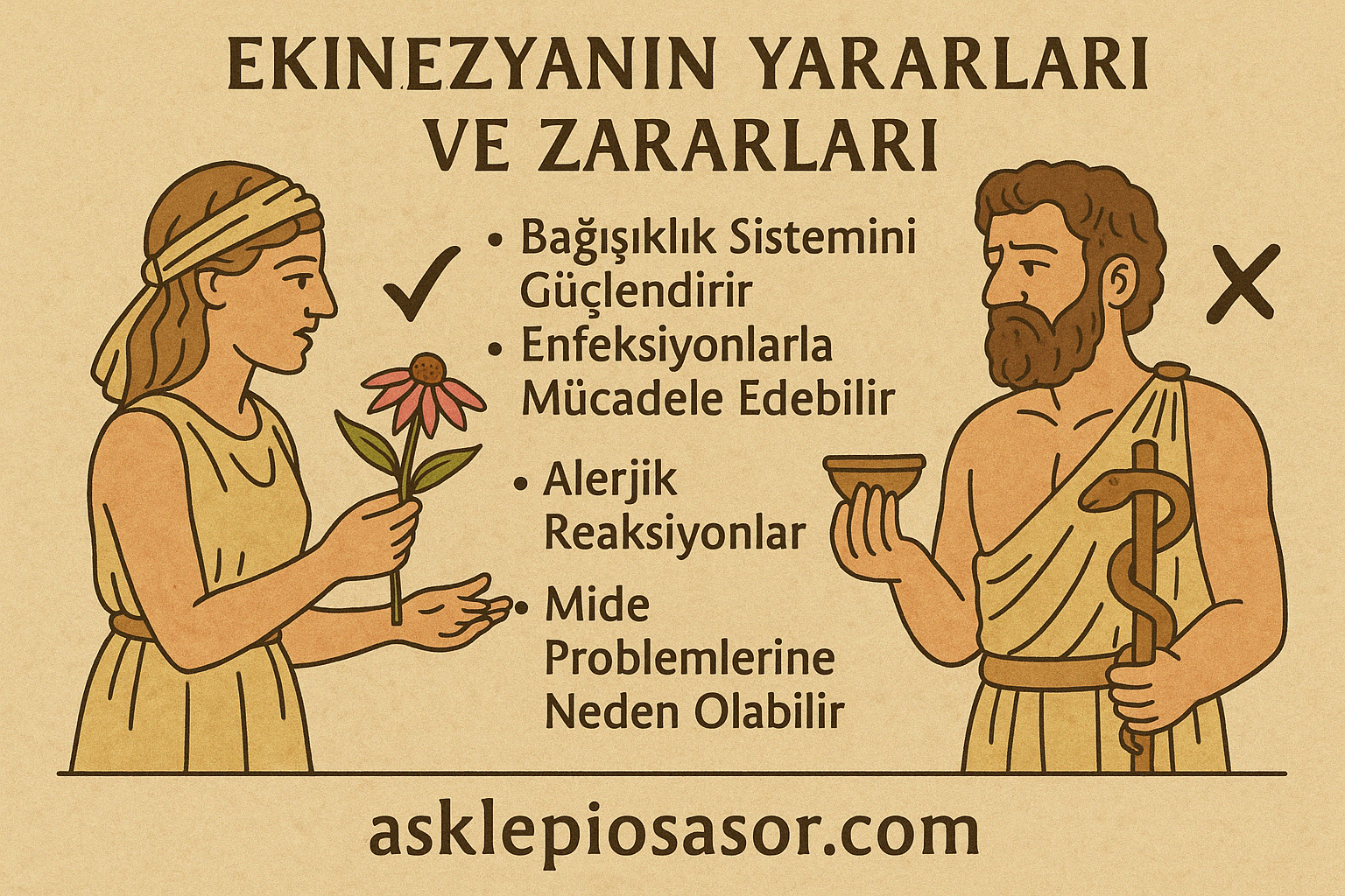 Ekinezyanın yararları ve zararları asklepiosa sor