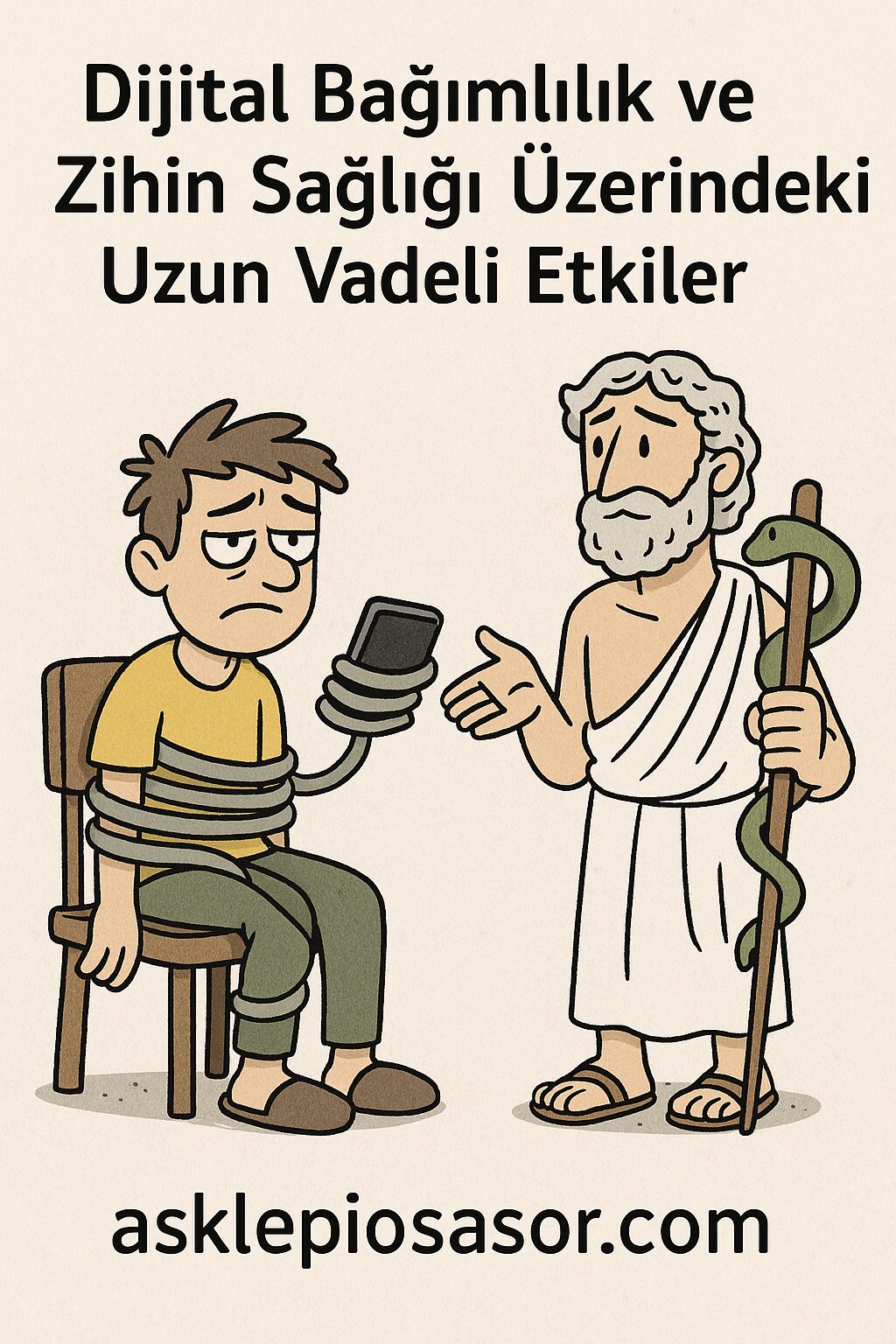 Dijital Bağımlılık ve Zihin Sağlığı Üzerindeki Uzun Vadeli Etkiler asklepiosa sor